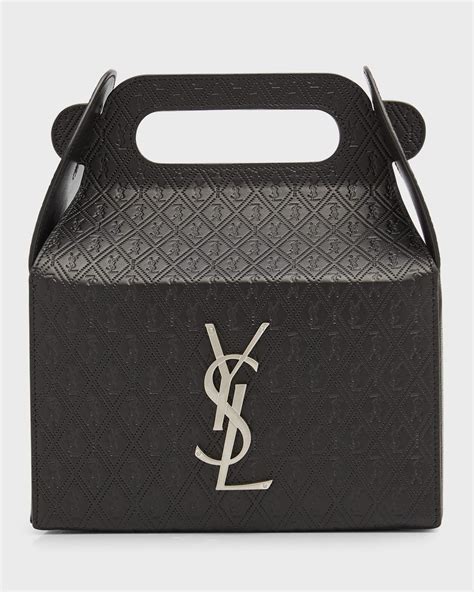 ysl lunch box tote.